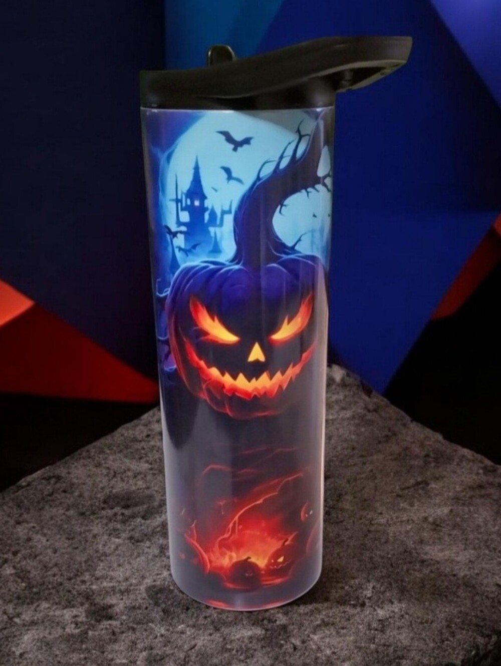 Jack-o'-lantern's Pumpkins 20oz Tumbler with duo lids 🎉sale